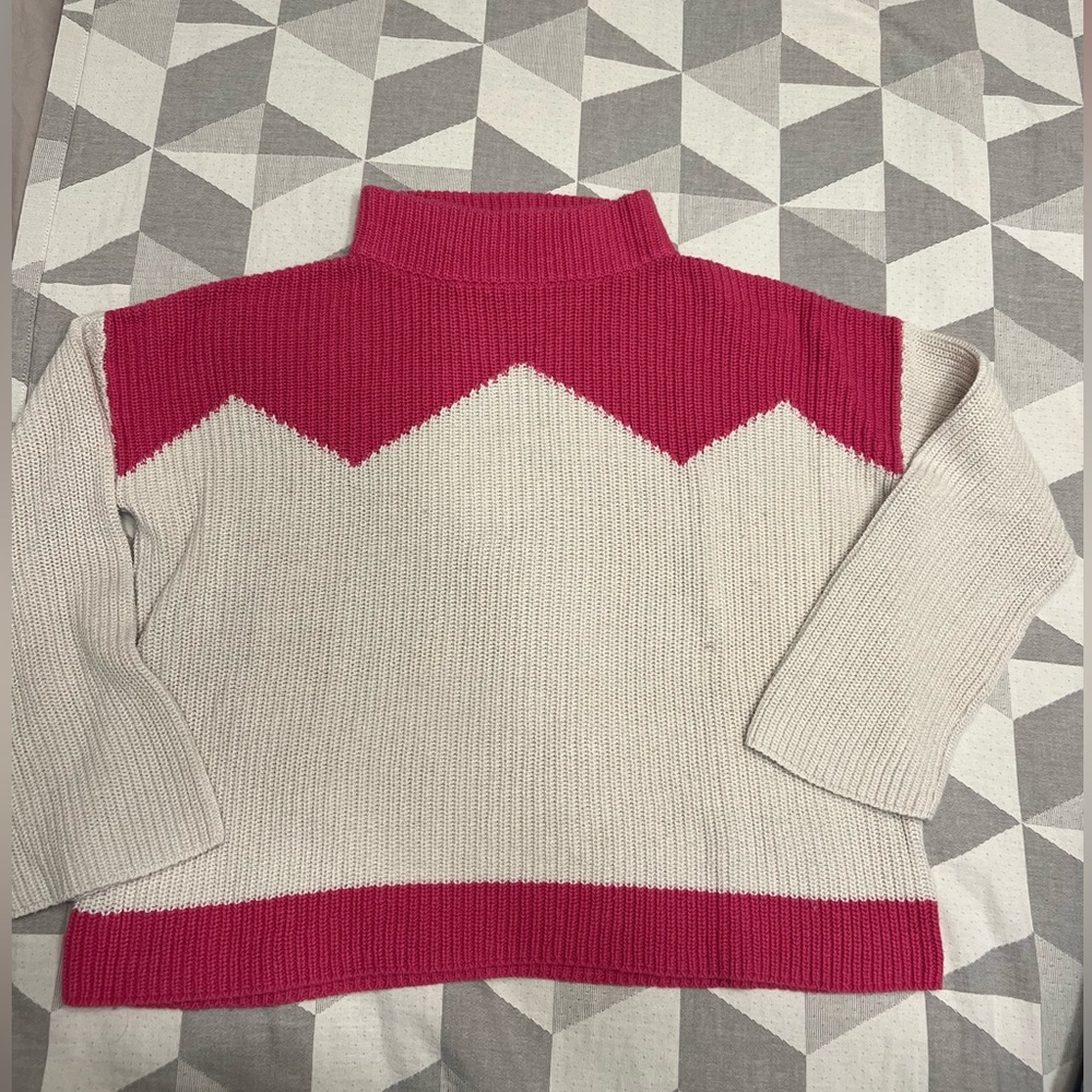 J.Crew Colorblock sweater - Picture 3 of 4